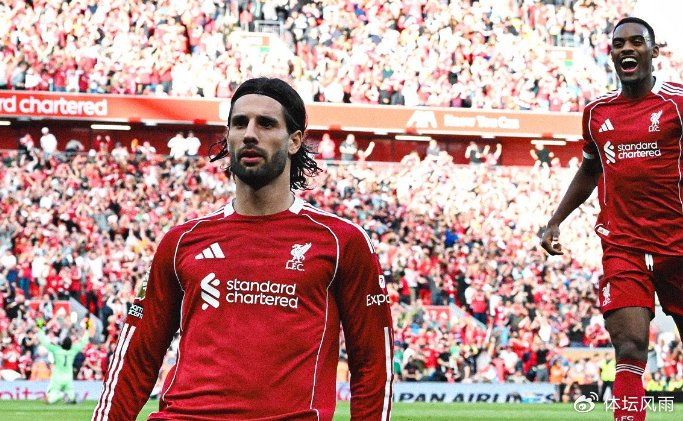 赛季英超第12轮，利物浦0-3诺丁汉森林