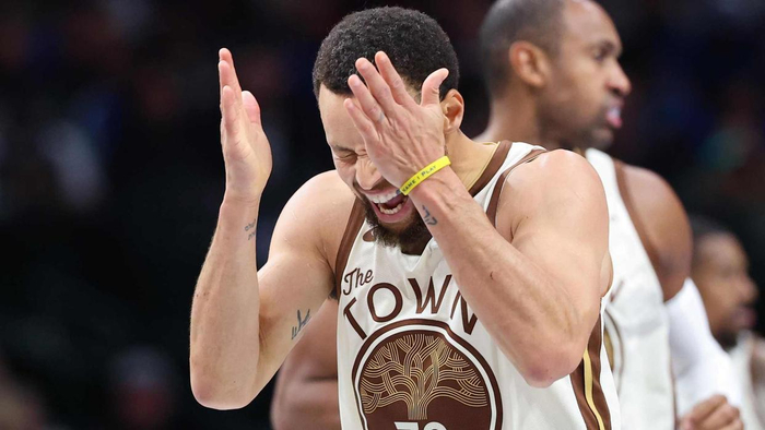 勇士不得不面对库里最新伤情传来的残酷现实：季后赛前景告急