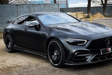 uppf俄罗斯 奔驰哑光车衣案例