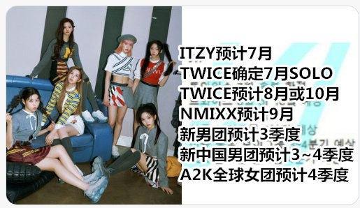 JYP女团回归计划公开，ITZY选择7月硬刚new jeans，好好策划一下