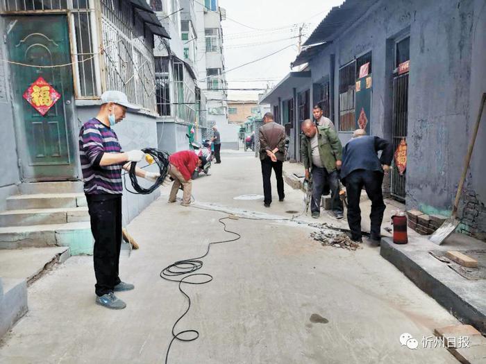 忻州：城南片区秀容街办专项行动见实效