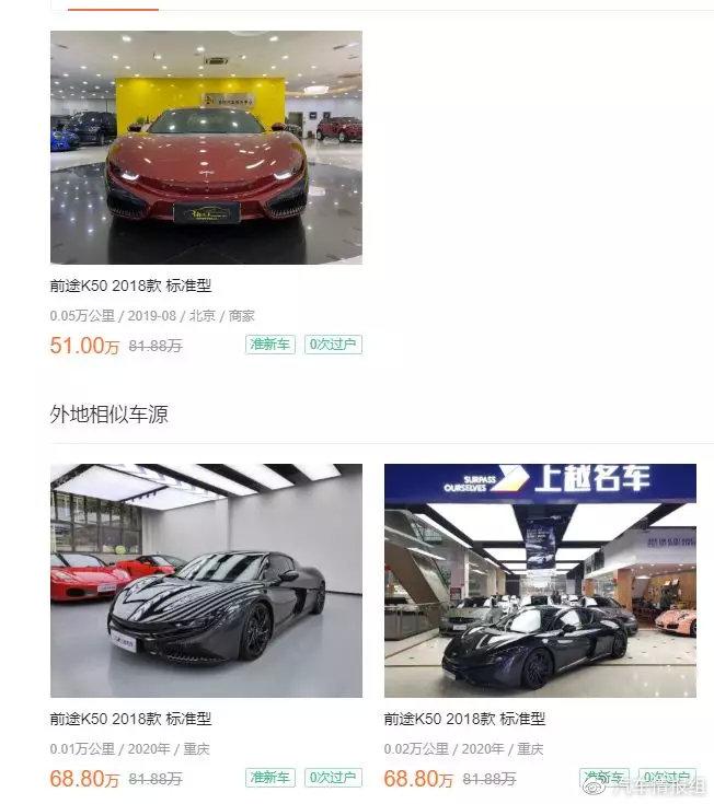 中国第一款真跑车！跑500公里骨折出售？还特抢手？