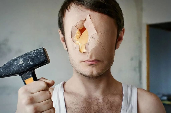 他将自己融进ps，炫酷、壮观、惊悚，网友：把自己玩坏了