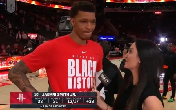 三分11中6轰31+9！巅峰汤普森诞生，恭喜火箭，低价续约赚麻了