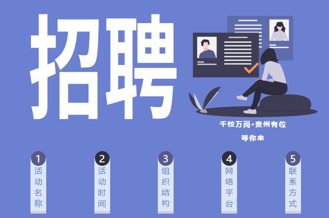 人文科技学院举办2020年毕业生“千校万岗·贵州有位等你来”网络招聘