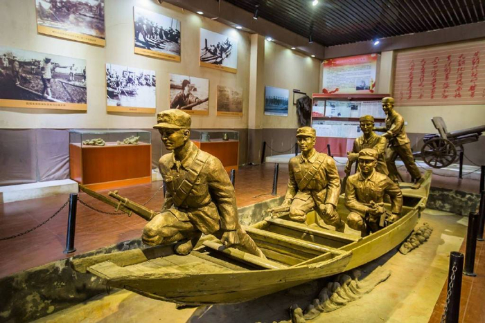 渡江战役纪念馆 序厅与主展厅