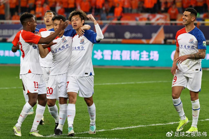 1-1！蓉城、国安、海港、泰山都平了！申花一骑绝尘