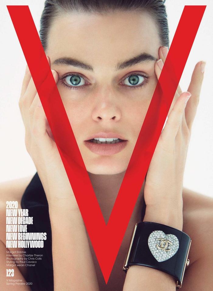 Margot Robbie  in V Magazine, Spring 2020