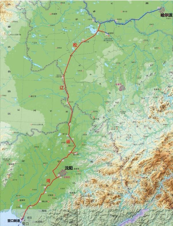 东北地区的河流联网计划：松辽运河连通两大水系，或可输水到华北