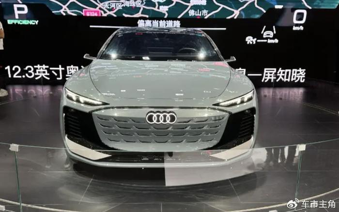 奥迪总算“开窍”！纯电A6L曝光，颜值比宝马5系高，或明年量产