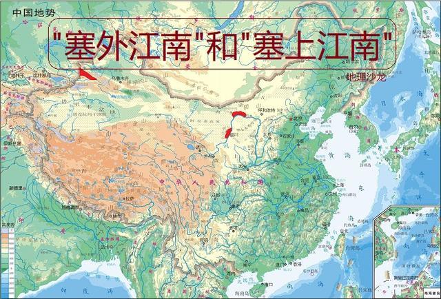 你知道“塞上江南”和“塞外江南”，分别位于我国的什么地方吗？