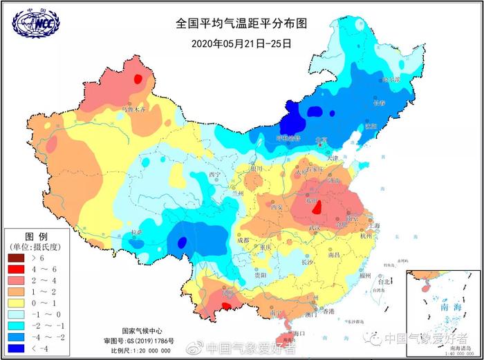 既无冷涡也没有梅雨，河南省或持续干热，或成中东部干暖中心