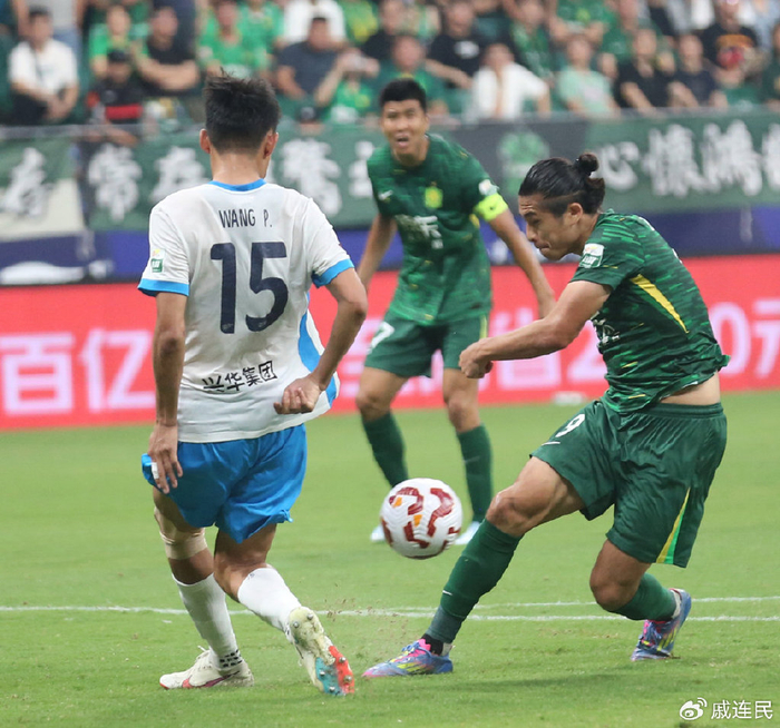 中超补赛国安主场1:0青岛西海岸登顶积分榜榜首