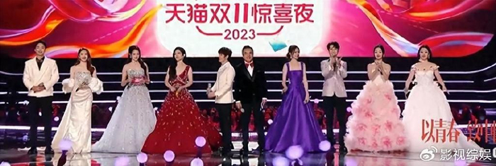 双11晚会湖南卫视主持人缺乏:谢娜刘烨才离开又回归,关晓彤凑数