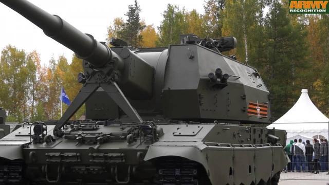 俄罗斯2S35“联盟-SV”自行榴弹炮，傲视群雄，全球独一份！
