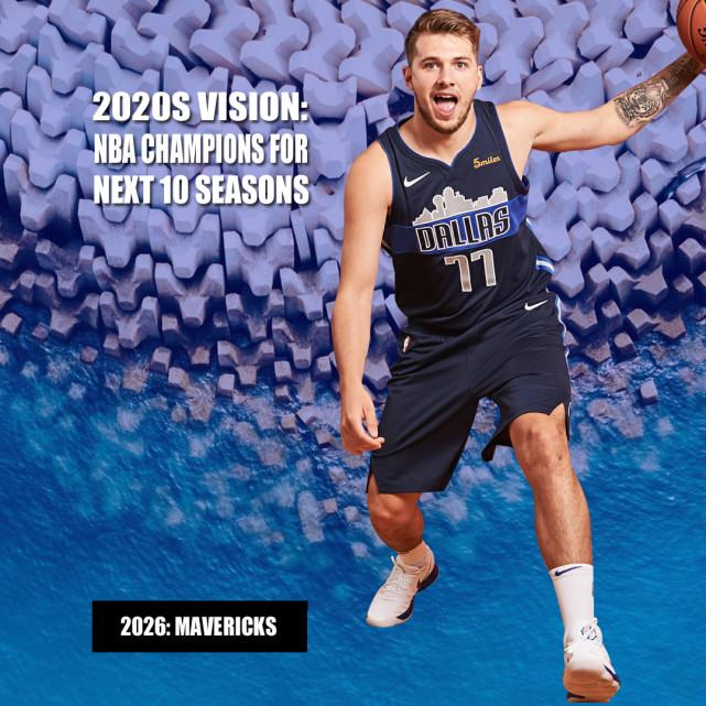 NBA未来10年总冠军预测，詹姆斯再获3冠，字母哥东契奇很强势！