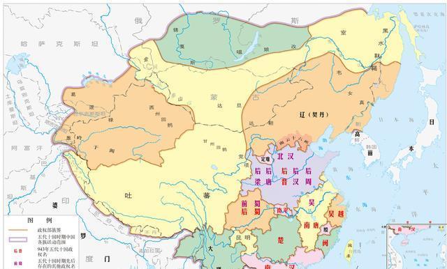 通过地图了解唐朝疆域变迁: 一个庞大的帝国, 最后竟然被肢解