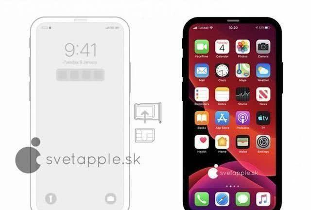 iOS14代码发现：无刘海iPhone，面部识别集成于边框？