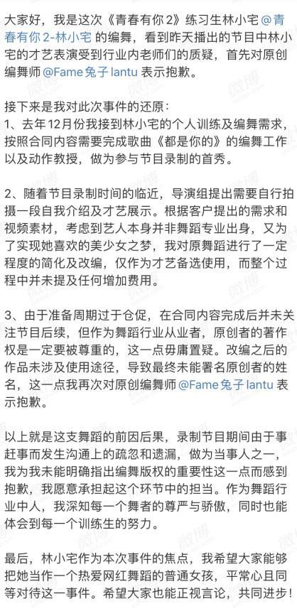 千万粉丝网红林小宅也抄袭？作弊的网红鼻祖能走多远？