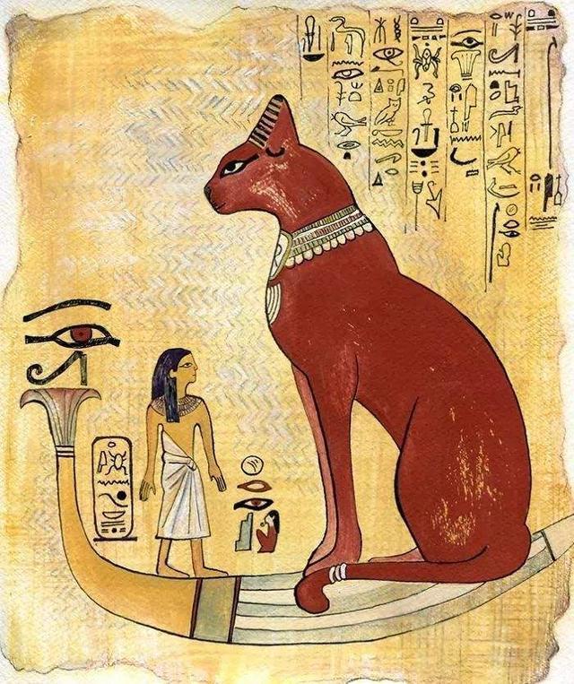 古埃及习俗：家里的猫死了全家要剃眉毛，狗死了全身都要剃毛