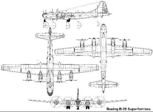 最成功的杰作,二战期间美国研发的战略轰炸机，B-29超级空中堡垒