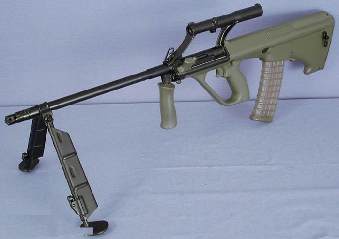 最成功的无托结构步枪——奥地利AUG，被特种部队和执法机构选用