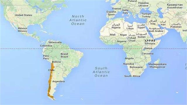 全球领土最狭长的三个国度，其中一个长约4000千米，长度排名第一