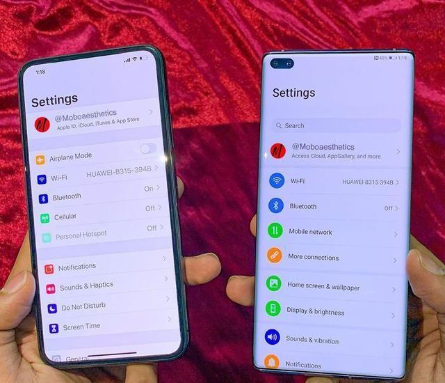 华为P40Pro上手对比iPhone11Pro：差距拉开、黑马逆袭！