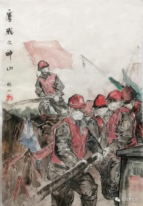春江水暖 武汉无恙 武汉战疫 文艺作品展
