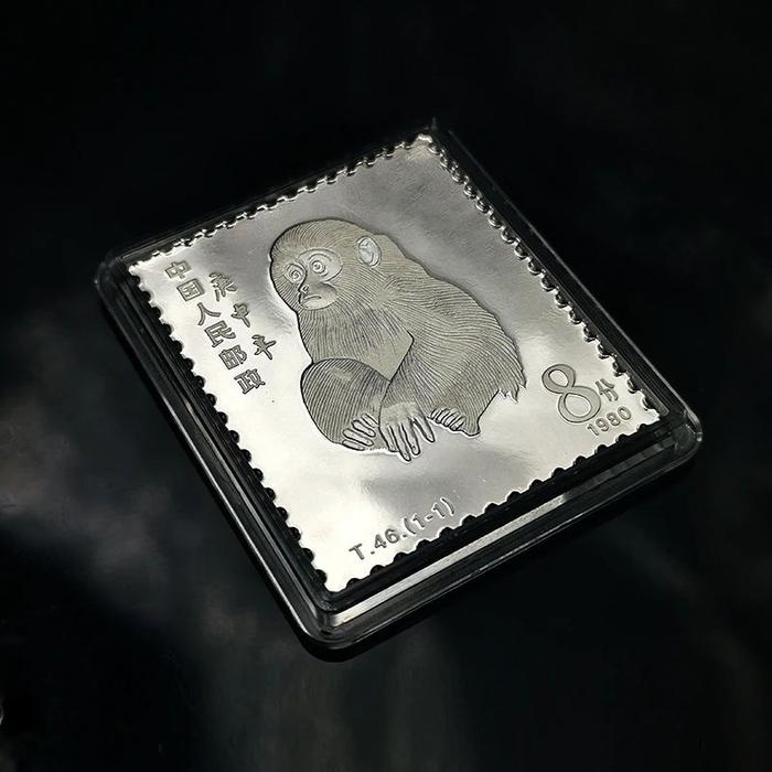 《东方金典》中国邮政第一轮生肖纯银邮票，发行量仅1万套！