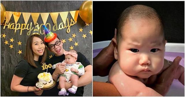 TVB男星低调为女儿庆祝出生一百天：希望疫情快点过去