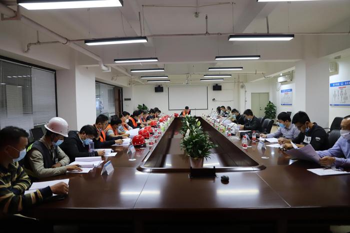 中铁五局深圳地铁14号线项目举行下穿惠盐高速防坍塌桌面推演