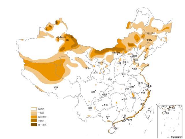 读中国风能资源分布图，探寻我国风能资源的分布规律及其成因