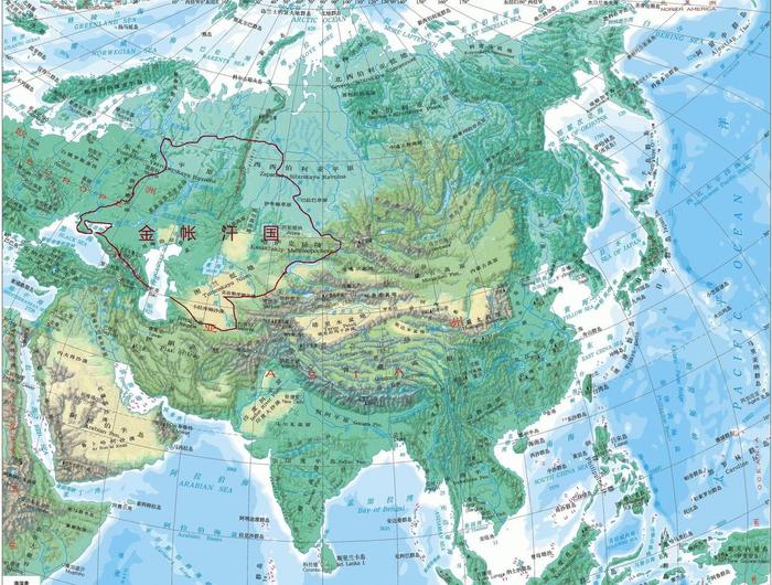 蒙古帝国四大汗国之一的“金帐汗国”，你知道是现在的哪里吗？