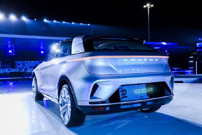 北汽新能源进军高端市场，首款纯电SUV车型ARCFOX ECF年内上市