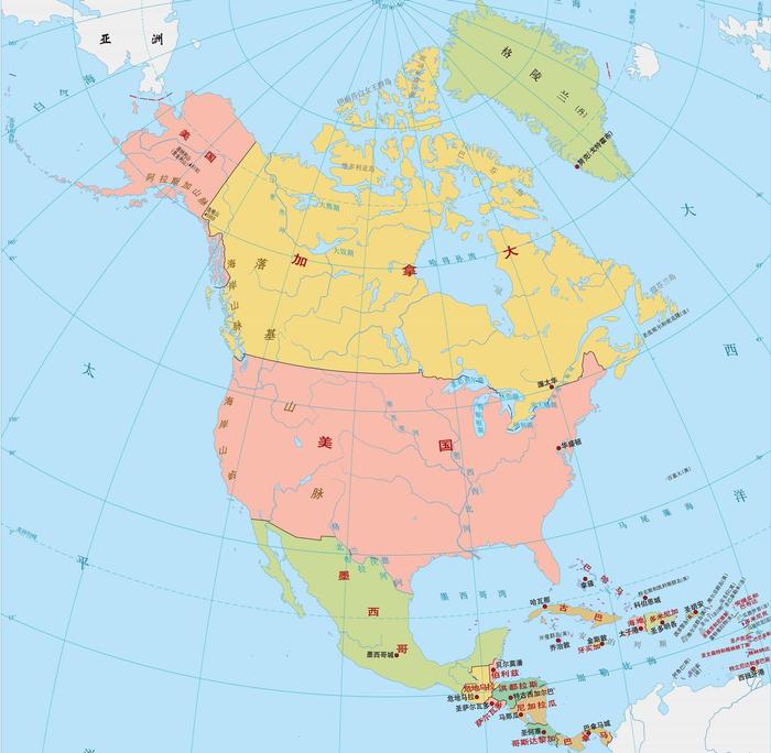 北美洲除了美国之外，哪些国家有机会成为“地区性强国”？
