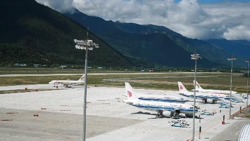 西藏日喀则市今后主要的三座飞机场