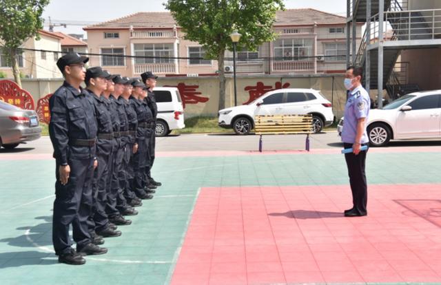 安阳市中级法院法警支队指导监督滑县法院初任司法警察培训工作