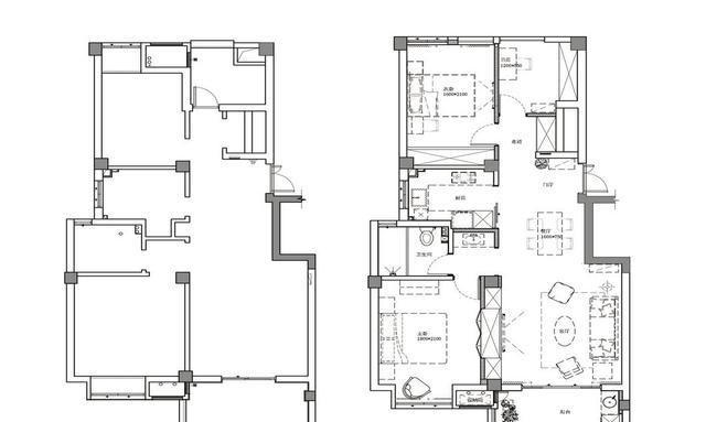 选用全包的方式，将二居室房屋交给装修公司，只花了11万元