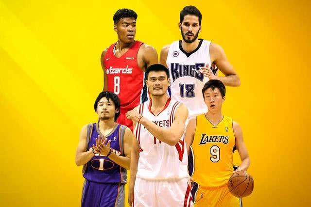 NBA六大洲最佳阵容配比！姚明孙悦入选亚洲队，北美洲阵容豪华