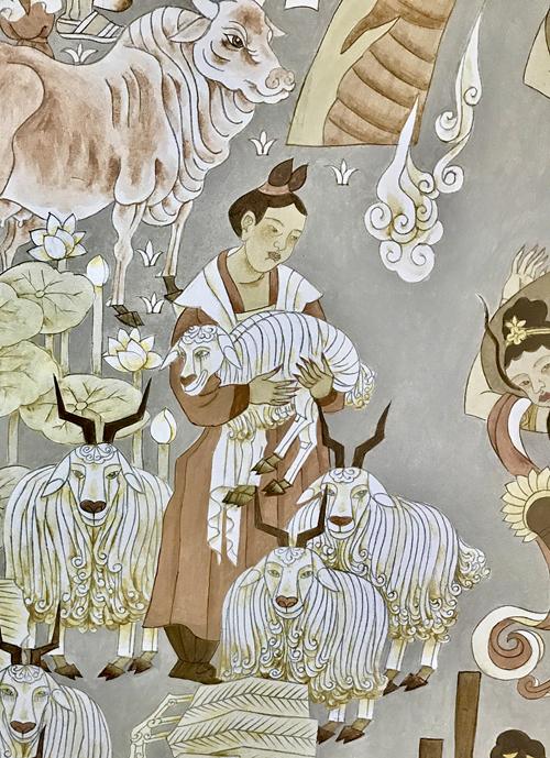 品读经典——赏画家刘永杰、韩勃正《大唐盛景图》画卷