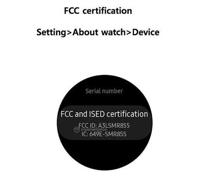 三星新款Galaxy Watch通过FCC认证 金属表壳材质抗震表现优异