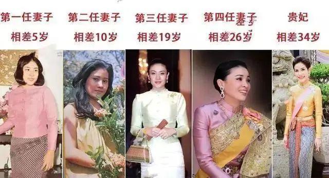 泰王和6个女人的风流债：4人被废，2人出轨，1人被逼削发为尼