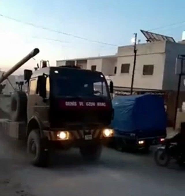 疯狂！土耳其将一重炮运到伊德利卜，想给叙利亚军队造成巨大伤亡