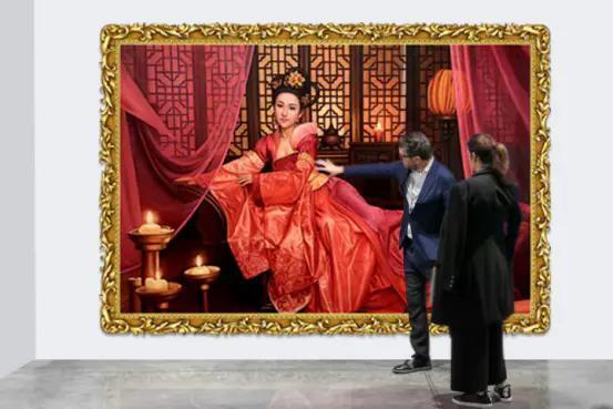 画家薛海涛在瑞士巴塞尔全球艺术展上尽显中华英才