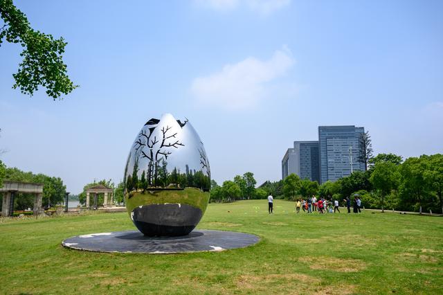 南京小众景点，毗邻绿博园的滨江公园，周末休闲散步的好去处