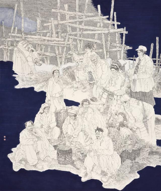 中国美术家协会会员王静文国画作品欣赏