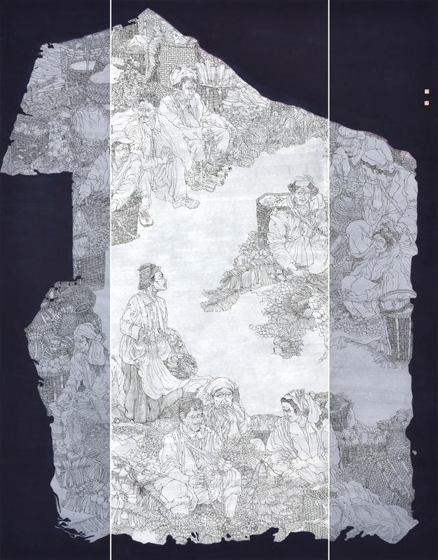 中国美术家协会会员王静文国画作品欣赏