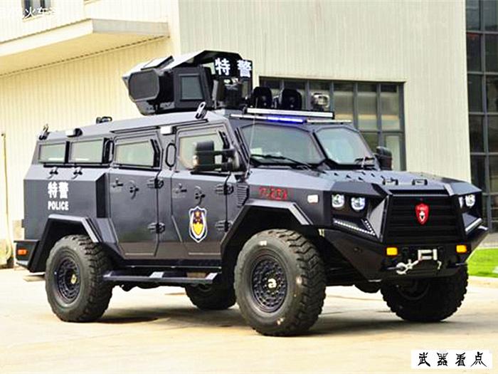 军事丨国产新一代“暴龙”反恐防暴装甲车，霸气十足，非常酷炫