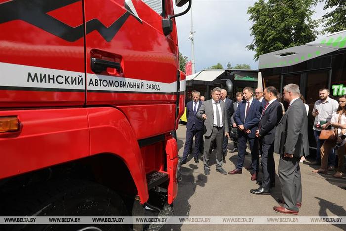 白俄罗斯共和国总理罗曼·戈洛夫琴科访问马兹